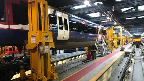 Train Jack Servicing